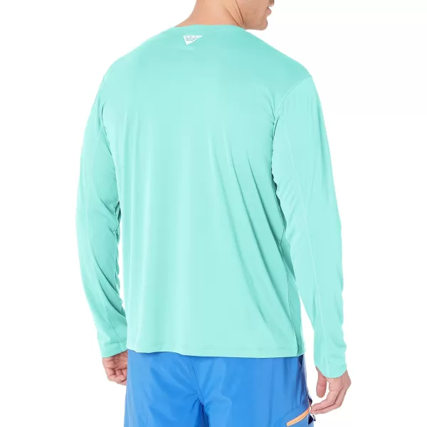 imageColumbia mens Pfg Zero Rules Long Sleeve ShirtDolphin