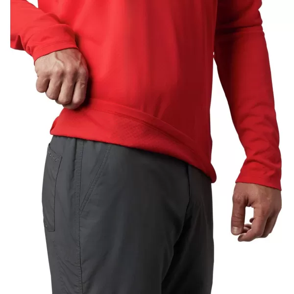 imageColumbia mens Pfg Zero Rules Long Sleeve ShirtRed Spark