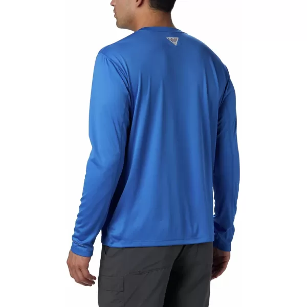 imageColumbia mens Pfg Zero Rules Long Sleeve ShirtVivid Blue