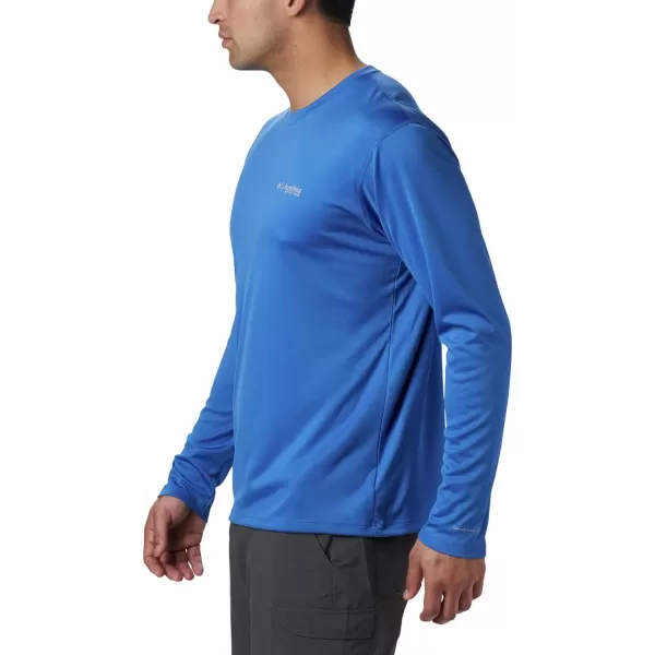 imageColumbia mens Pfg Zero Rules Long Sleeve ShirtVivid Blue