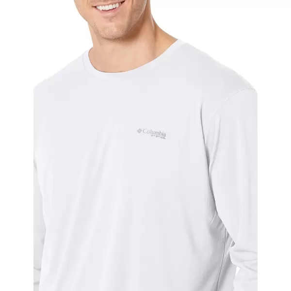 imageColumbia mens Pfg Zero Rules Long Sleeve ShirtWhite