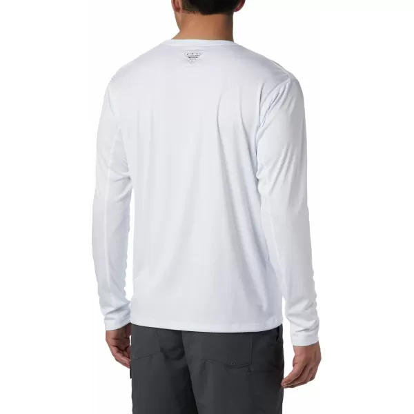 imageColumbia mens Pfg Zero Rules Long Sleeve ShirtWhite