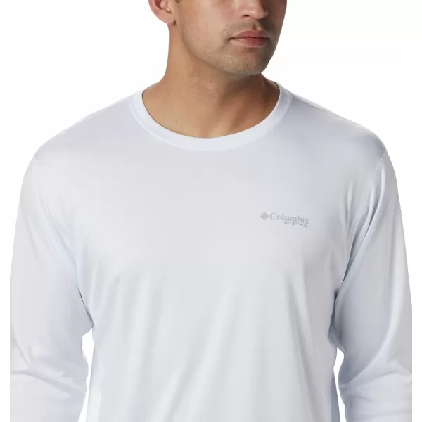 imageColumbia mens Pfg Zero Rules Long Sleeve ShirtWhite