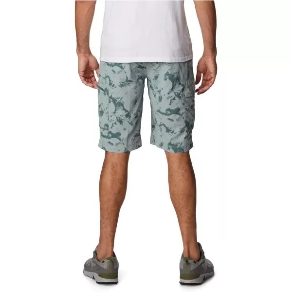 imageColumbia mens Silver Ridge Printed Cargo ShortMetal Dye Frond