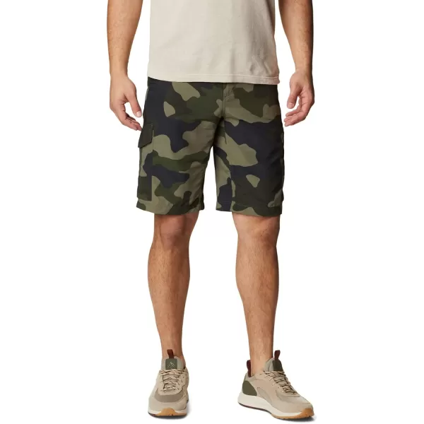 imageColumbia mens Silver Ridge Printed Cargo ShortStone Green Mod Camo