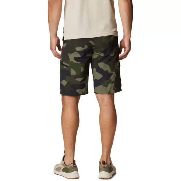 imageColumbia mens Silver Ridge Printed Cargo ShortStone Green Mod Camo