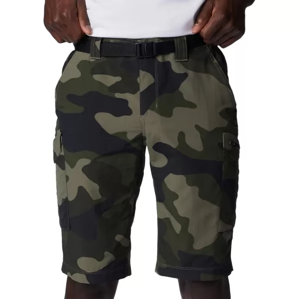 imageColumbia mens Silver Ridge Printed Cargo ShortStone Green Mod Camo