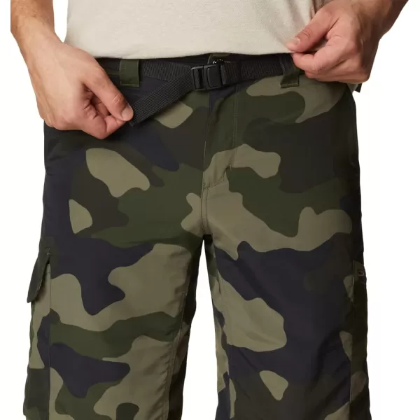 imageColumbia mens Silver Ridge Printed Cargo ShortStone Green Mod Camo