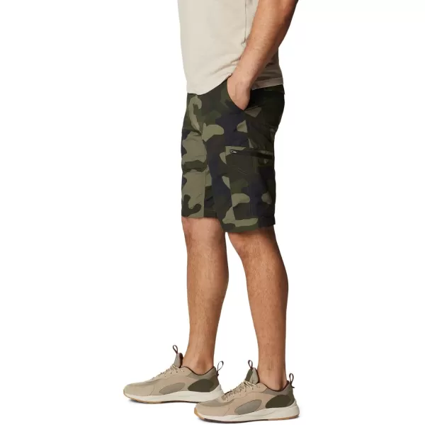 imageColumbia mens Silver Ridge Printed Cargo ShortStone Green Mod Camo