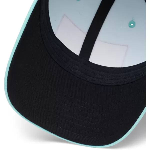 imageColumbia unisexadult Pfg Fish Flag Mesh Snap BackGulf Stream Black