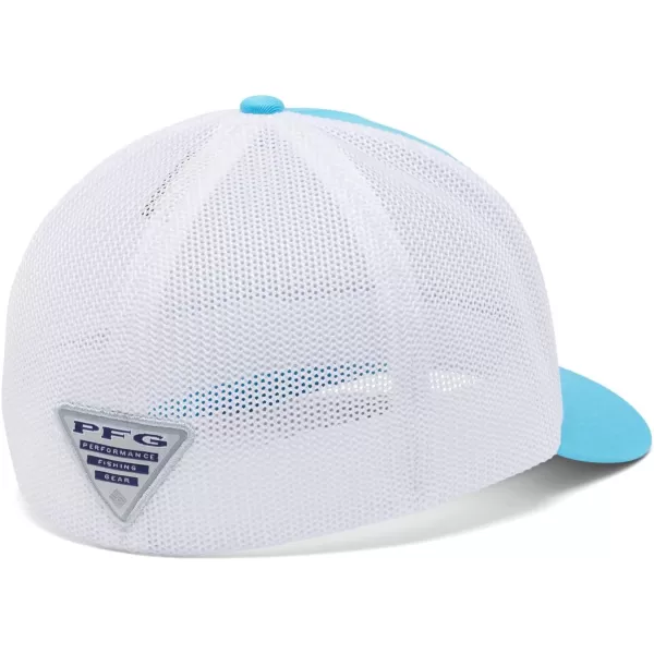 imageColumbia unisexadult Pfg Hooks Mesh Ball CapAtollSilver