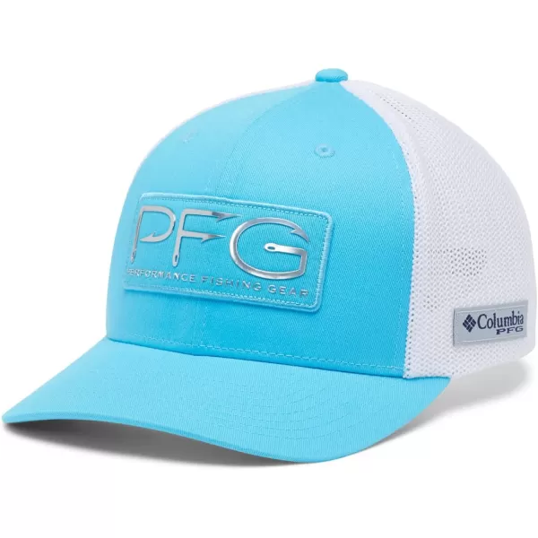 imageColumbia unisexadult Pfg Hooks Mesh Ball CapAtollSilver