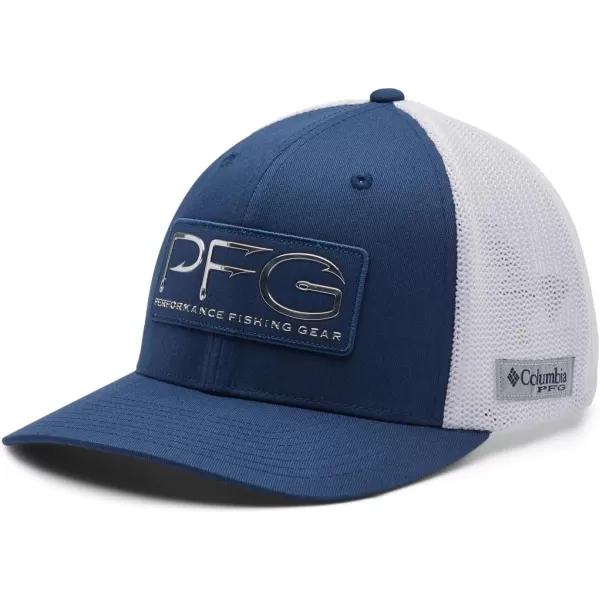 imageColumbia unisexadult Pfg Hooks Mesh Ball CapCarbonSilver