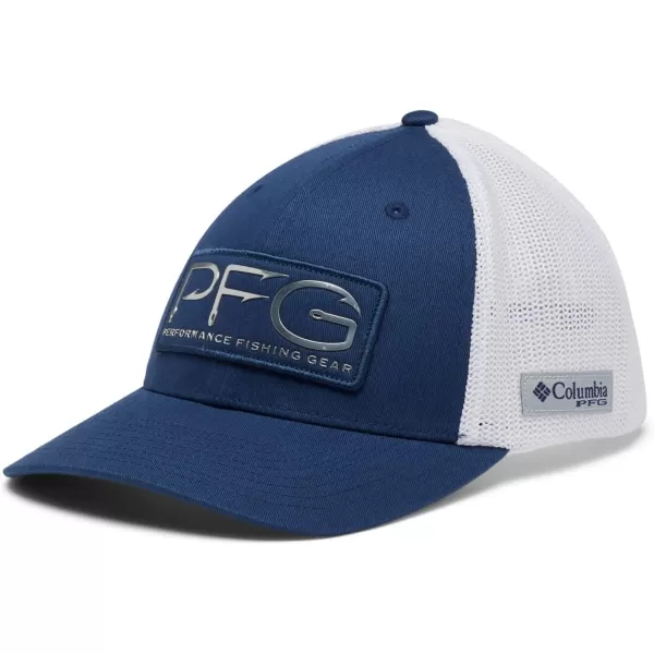 imageColumbia unisexadult Pfg Hooks Mesh Ball CapCarbonSilver
