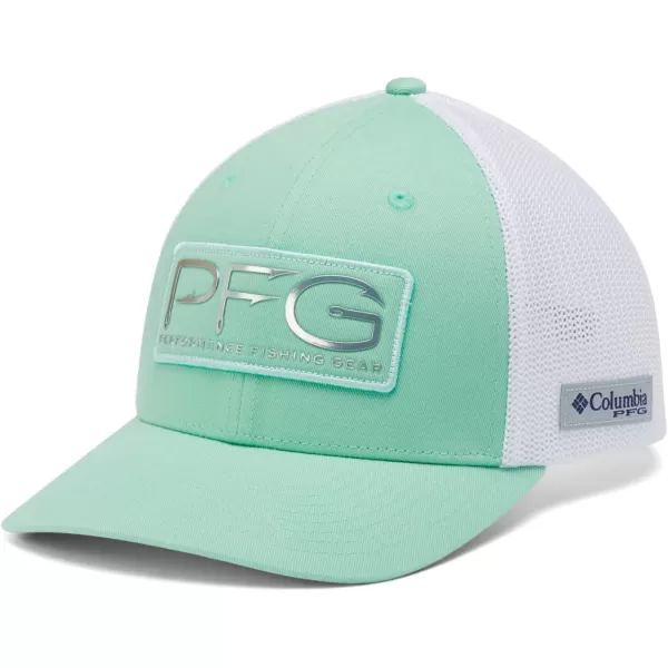 imageColumbia unisexadult Pfg Hooks Mesh Ball CapKelpSilver