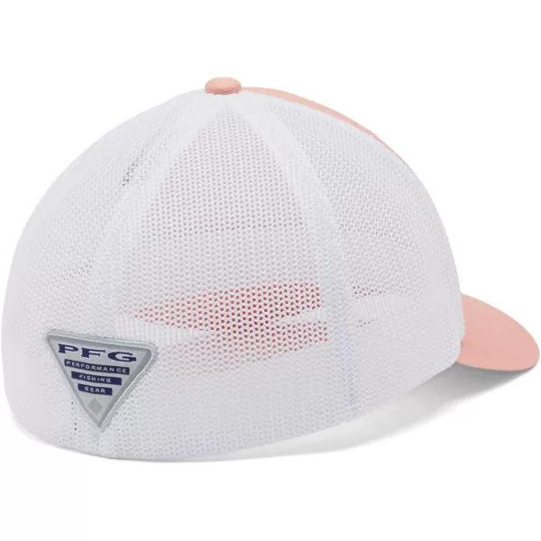 imageColumbia unisexadult Pfg Hooks Mesh Ball CapTiki PinkSilver