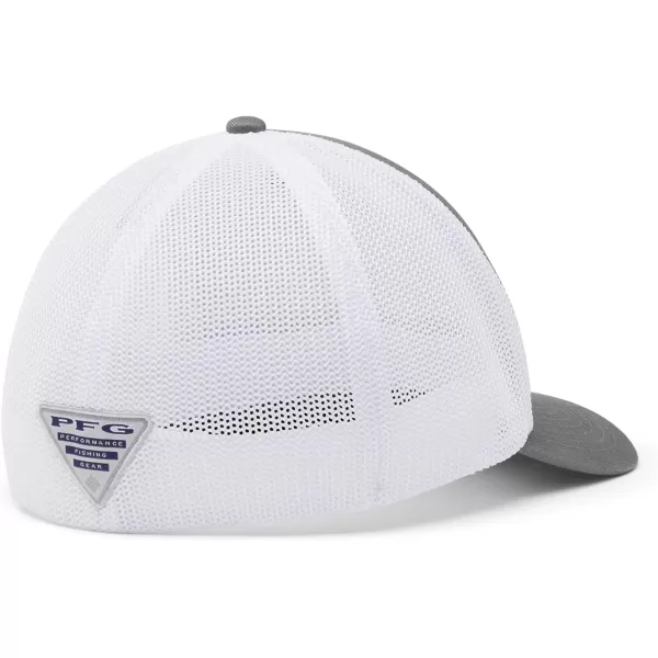 imageColumbia unisexadult Pfg Hooks Mesh Ball CapTitaniumSilver
