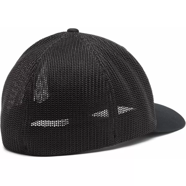 imageColumbia unisexadult Tree Flag Mesh Ball Cap  High CrownBlack