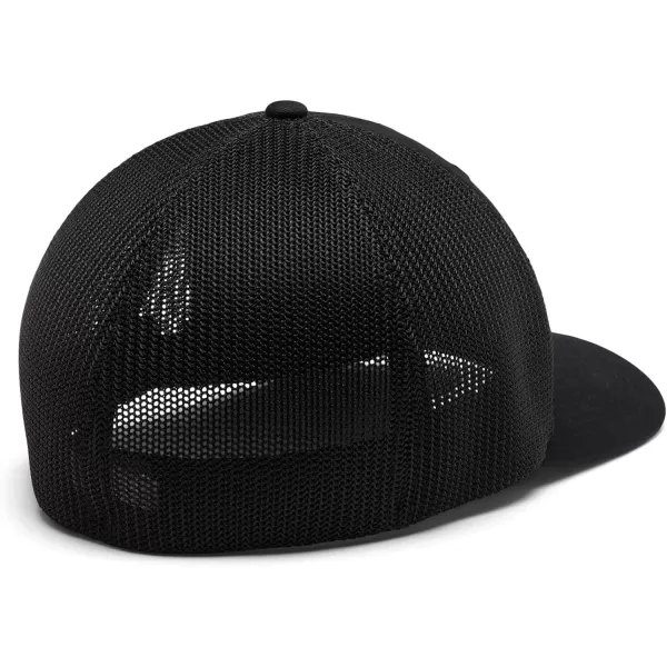 imageColumbia unisexadult Tree Flag Mesh Ball Cap  High CrownBlackCompass Blue