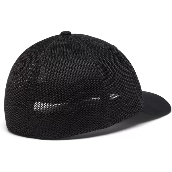 imageColumbia unisexadult Tree Flag Mesh Ball Cap  High CrownBlackCompass Blue
