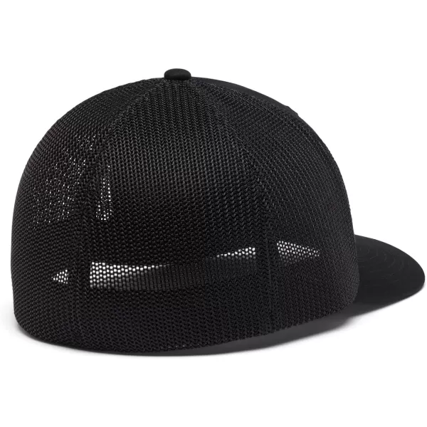imageColumbia unisexadult Tree Flag Mesh Ball Cap  High CrownBlackCompass Blue