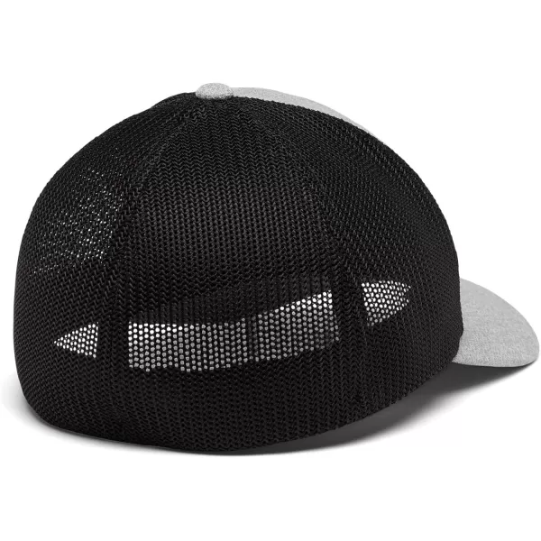 imageColumbia unisexadult Tree Flag Mesh Ball Cap  High CrownColumbia Grey HeatherBlack