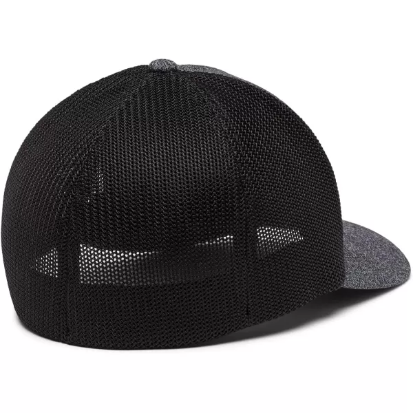 imageColumbia unisexadult Tree Flag Mesh Ball Cap  High CrownGrill Heather