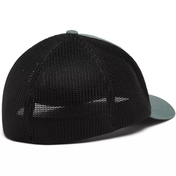 imageColumbia unisexadult Tree Flag Mesh Ball Cap  High CrownMetalBlack