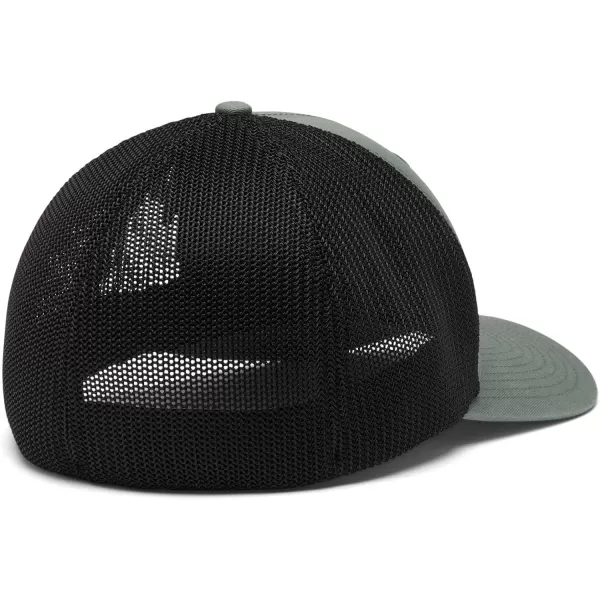 imageColumbia unisexadult Tree Flag Mesh Ball Cap  High CrownMetalBlack
