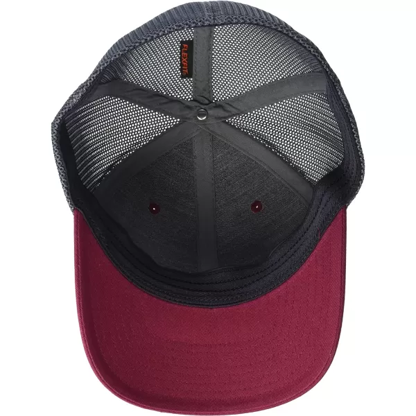 imageColumbia unisexadult Tree Flag Mesh Ball Cap  High CrownRed JasperCity Grey