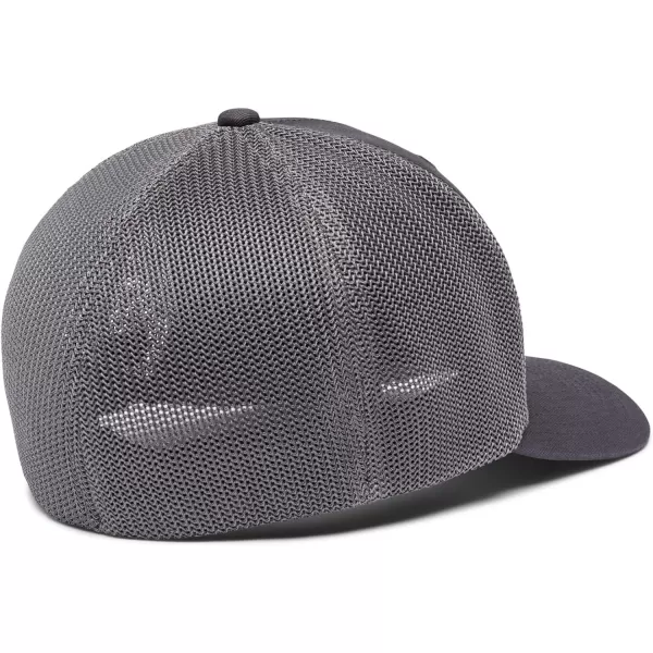 imageColumbia unisexadult Tree Flag Mesh Ball Cap  High CrownSharkCity Grey
