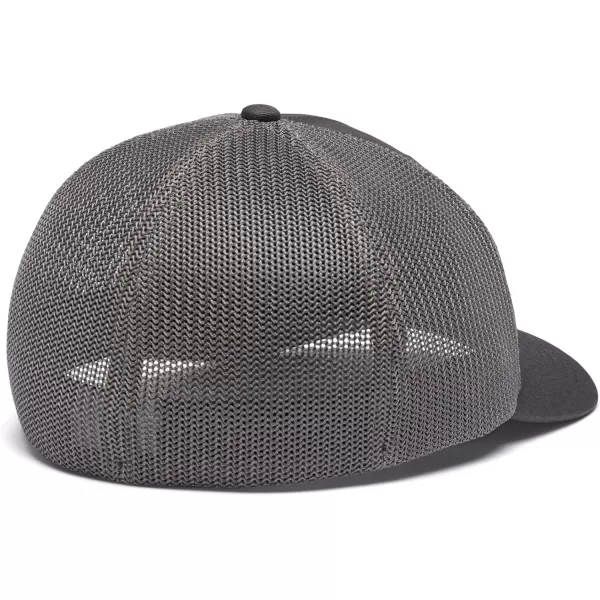 imageColumbia unisexadult Tree Flag Mesh Ball Cap  High CrownSharkCity Grey