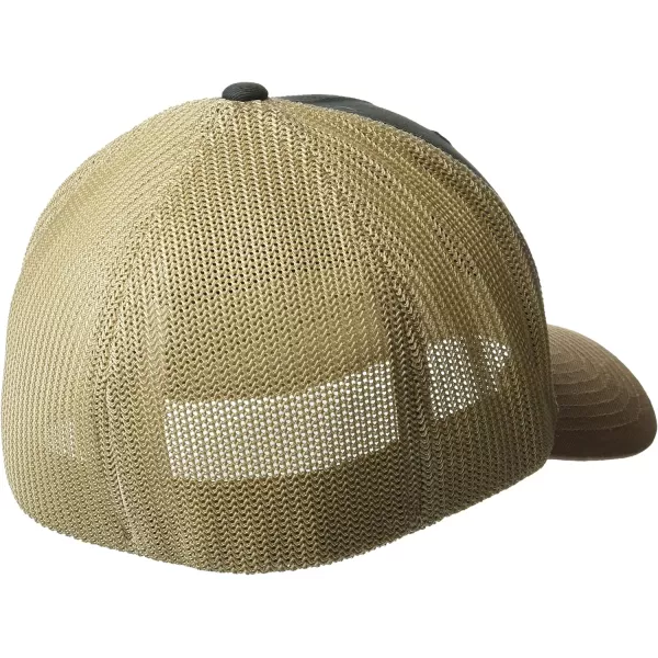 imageColumbia unisexadult Tree Flag Mesh Ball Cap  High CrownSpruceDelta