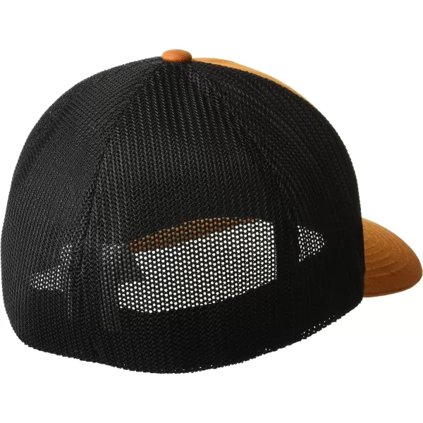 imageColumbia unisexadult Tree Flag Mesh Ball Cap  High CrownWarm CopperBlack