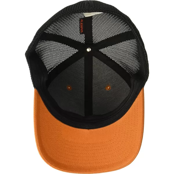 imageColumbia unisexadult Tree Flag Mesh Ball Cap  High CrownWarm CopperBlack