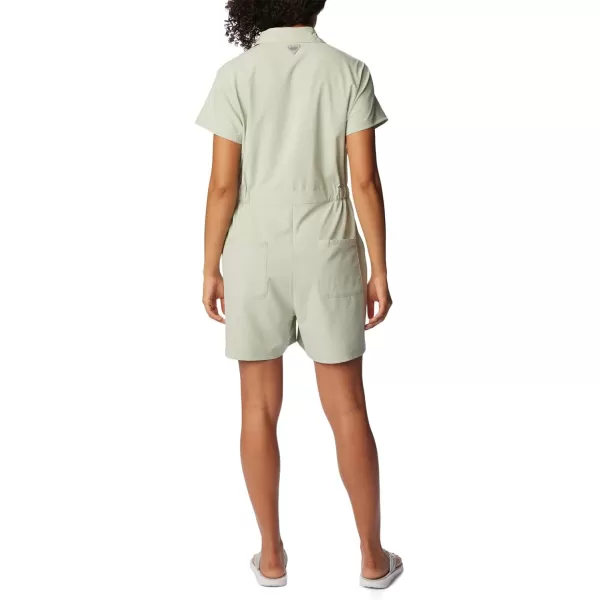 imageColumbia womens Sun Drifter Woven RomperHiking ShortsCool Green
