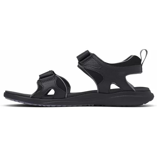 imageMens Columbia 2 Strap All Terrain SandalBlackTitanium Grey Steel