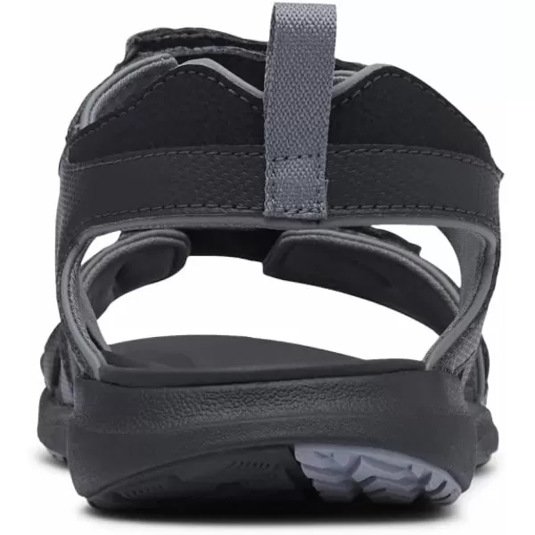 imageMens Columbia 2 Strap All Terrain SandalBlackTitanium Grey Steel