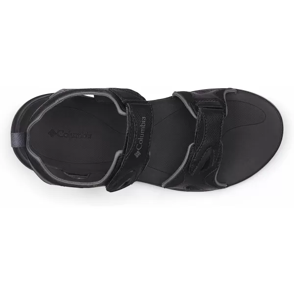 imageMens Columbia 2 Strap All Terrain SandalBlackTitanium Grey Steel