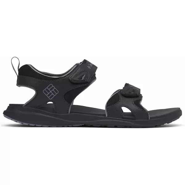 imageMens Columbia 2 Strap All Terrain SandalBlackTitanium Grey Steel