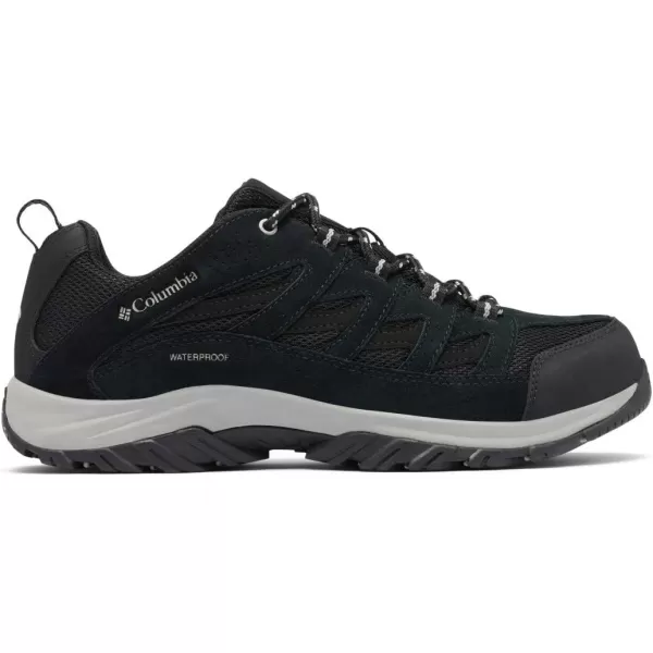 imageMens Crestwood Waterproof Hiking ShoeBlackColumbia Grey