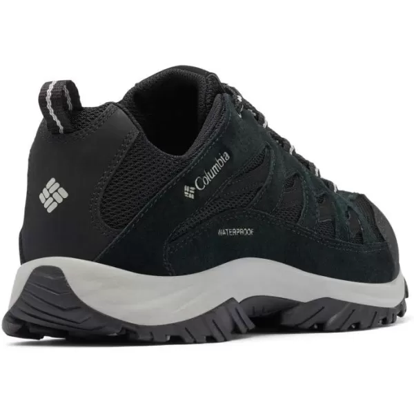 imageMens Crestwood Waterproof Hiking ShoeBlackColumbia Grey