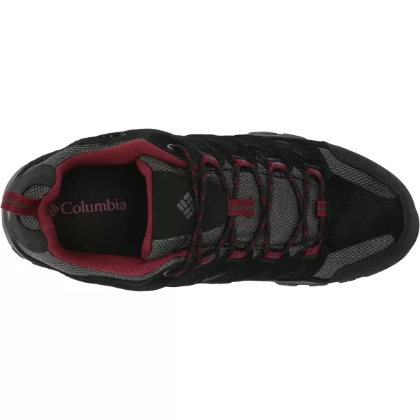 imageMens Crestwood Waterproof Hiking ShoeDark GreyRed Jasper