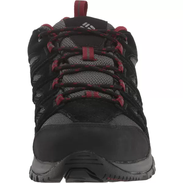 imageMens Crestwood Waterproof Hiking ShoeDark GreyRed Jasper