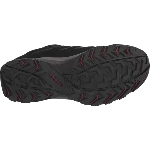 imageMens Crestwood Waterproof Hiking ShoeDark GreyRed Jasper