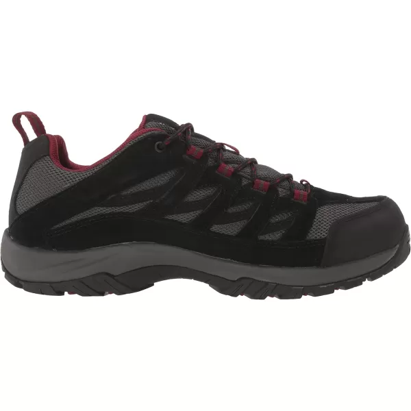 imageMens Crestwood Waterproof Hiking ShoeDark GreyRed Jasper