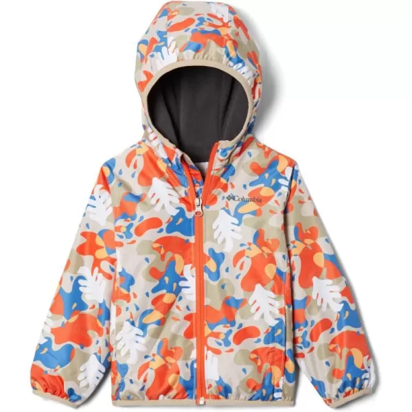 imageBoys Mini Pixel Grabber Ii Wind JacketAncient Fossil Camo Splash