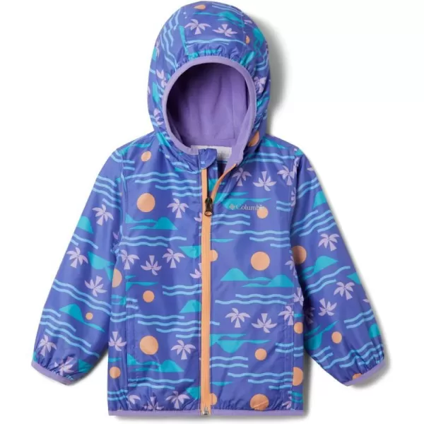 imageBoys Mini Pixel Grabber Ii Wind JacketPaisley Purple Seaside