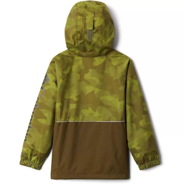 imageColumbia Boys Dalby Springs JacketNew OliveMatcha Spotted Camo