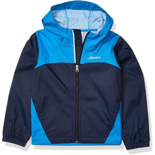 imageColumbia Boys Glennaker Rain JacketCollegiate NavyAzure Blue